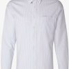 Seidensticker Casual Hemd in Regular mit Button-Down-Kragen Streifen (01.140134-0012) blau Hemden