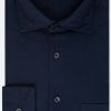 Hemden Seidensticker Twill Casual Hemd in Regular mit Kentkragen Uni (01.144100)(01.144100-0018) blau