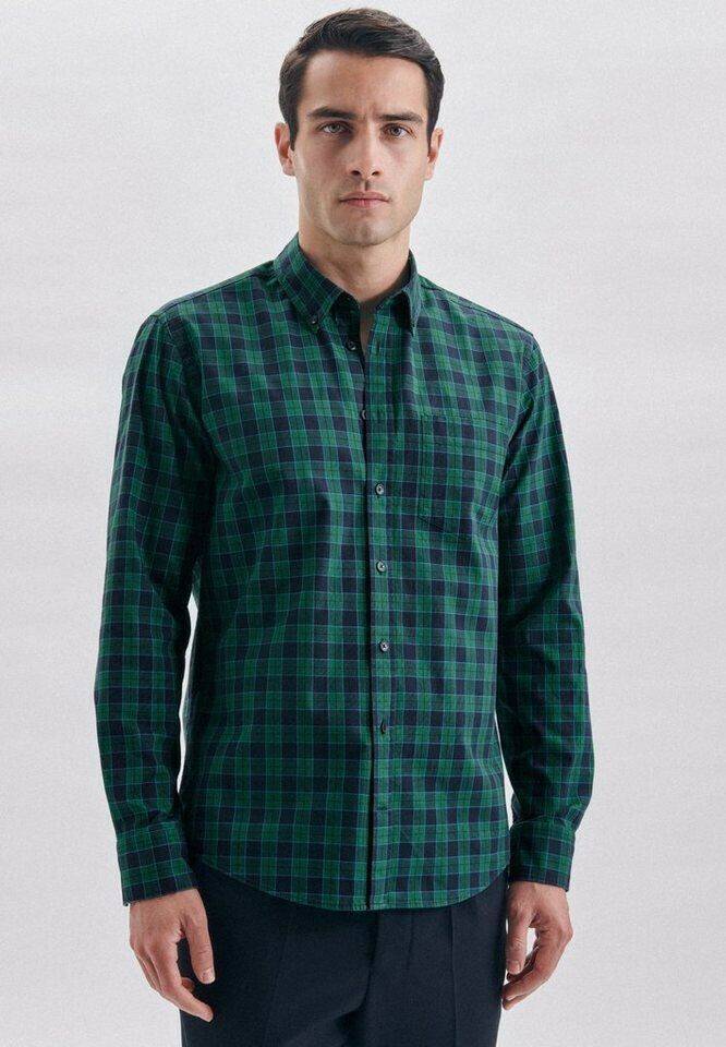 Seidensticker Oxfordhemd Regular mit Button-Down-Kragen (01.153252-0075-3738) Hemden